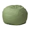 Flash Furniture Bean Bag Chair, 30 in W 30" L 18" H DG-BEAN-SMALL-SOLID-GRN-GG - alternate 1